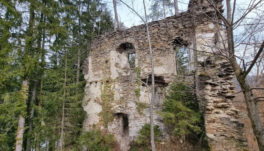 Ruine Neu-Leonroth, Sankt Martin am Wöllmißberg, Austria, Austria